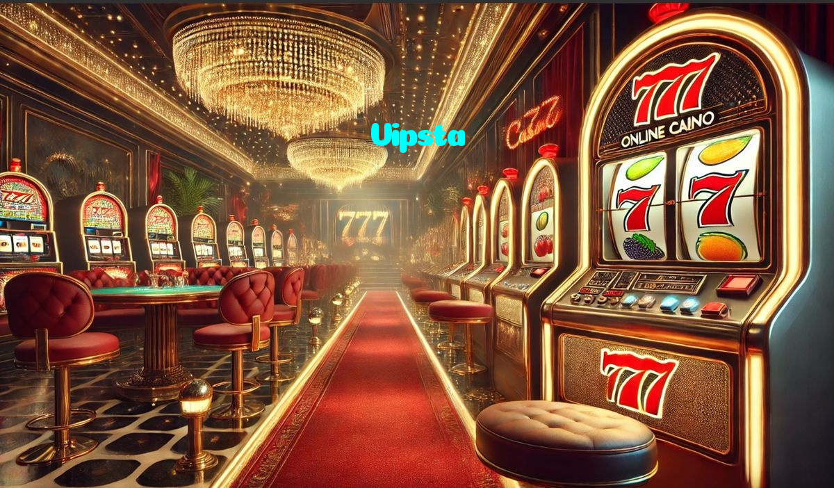 Vipsta casino presented on mobile device in Pakistan with slots and live games